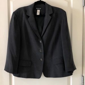 Jones of New York dark grey blazer 18w